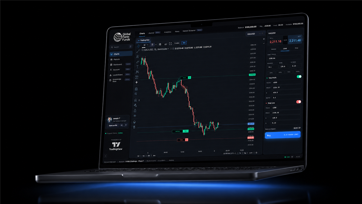 Global Forex Funds trading platform